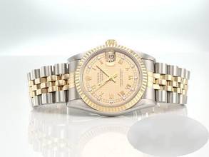 Thumbnail von Rolex Datejust 31 31mm Stahl Gelbgold 750 Diamanten Automatik Stainless Steel 18kt Yellow Gold Jubilé-band Chronometer Oyster
