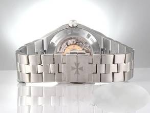 Thumbnail von Vacheron Constantin Overseas 37mm 2305v 2022 Edelstahl Diamanten Steel Blue Dial