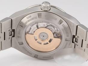 Thumbnail von Vacheron Constantin Overseas 37mm 2305v 2022 Edelstahl Diamanten Steel Blue Dial