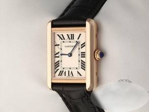 Thumbnail von Cartier Tank Solo Edelstahl Rosegold 750 2017 W5200024 Stahl Gold Damen Steel 18kt Rose Gold
