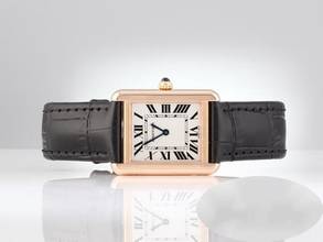 Thumbnail von Cartier Tank Solo Edelstahl Rosegold 750 2017 W5200024 Stahl Gold Damen Steel 18kt Rose Gold