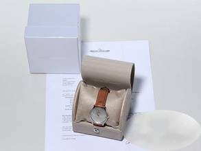 Thumbnail von Jaeger-LeCoultre Master Ultra Thin 145.8.79 Stahl Handaufzug Jlc-service: 2026 Steel