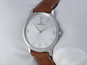 Thumbnail von Jaeger-LeCoultre Master Ultra Thin 145.8.79 Stahl Handaufzug Jlc-service: 2026 Steel