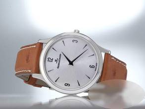 Thumbnail von Jaeger-LeCoultre Master Ultra Thin 145.8.79 Stahl Handaufzug Jlc-service: 2026 Steel