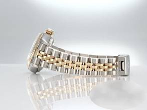 Thumbnail von Rolex Lady-Datejust Edelstahl Gelbgold 750 Perlmutt Automatik Gold Stahl Damen Stainless Steel 18kt Yellow Gold Jubilé-band Chronometer Oyster