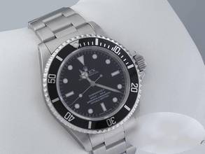 Thumbnail von Rolex Submariner (No Date) 14060 M Edelstahl 2010 Rehaut 4 Line Dial Automatik Stahl Stainless Steel Oyster-band Chronometer Black Dial