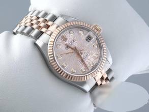 Thumbnail von Rolex Datejust 31 31mm 178271 2017 Edelstahl Rosegold 750 Diamanten Stainless Steel 18kt Rose Gold Jubilé-band Chronometer Oyster