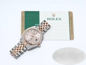Thumbnail von Rolex Datejust 31 31mm 178271 2017 Edelstahl Rosegold 750 Diamanten Stainless Steel 18kt Rose Gold Jubilé-band Chronometer Oyster
