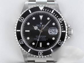 Thumbnail von Rolex Submariner Date 16610 T 2008 Rehaut Stahl Automatik Taucheruhr Edelstahl Stainless Steel Oyster-band Chronometer Black Dial