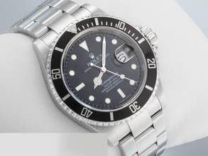 Thumbnail von Rolex Submariner Date 16610 T 2008 Rehaut Stahl Automatik Taucheruhr Edelstahl Stainless Steel Oyster-band Chronometer Black Dial