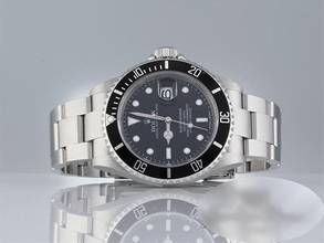 Thumbnail von Rolex Submariner Date 16610 T 2008 Rehaut Stahl Automatik Taucheruhr Edelstahl Stainless Steel Oyster-band Chronometer Black Dial