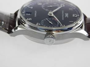 Thumbnail von IWC Portugieser Automatik 7 Days mit Papieren Krokoband und Faltschließe 2013 Top 42 mm mit original Zertifikat