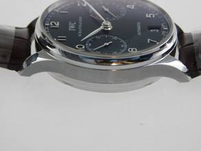 Thumbnail von IWC Portugieser Automatik 7 Days mit Papieren Krokoband und Faltschließe 2013 Top 42 mm mit original Zertifikat
