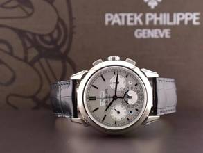 Thumbnail von Patek Philippe Perpetual Calendar Chronograph Grand Complications 5270g-001 Perpetual Calendar Chronograph Grand White Gold Like New Full Set