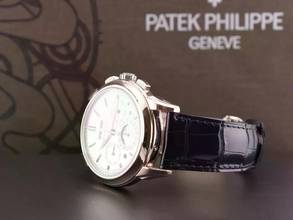 Thumbnail von Patek Philippe Perpetual Calendar Chronograph Grand Complications 5270g-001 Perpetual Calendar Chronograph Grand White Gold Like New Full Set
