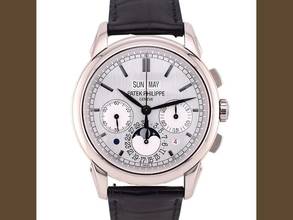 Thumbnail von Patek Philippe Perpetual Calendar Chronograph Grand Complications 5270g-001 Perpetual Calendar Chronograph Grand White Gold Like New Full Set