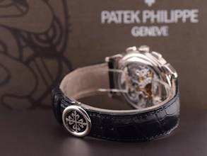 Thumbnail von Patek Philippe Perpetual Calendar Chronograph Grand Complications 5270g-001 Perpetual Calendar Chronograph Grand White Gold Like New Full Set
