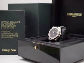 Thumbnail von Audemars Piguet Royal Oak Selfwinding 15400st Selbstwinding Schwarz - Wie neu 2017