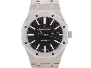 Thumbnail von Audemars Piguet Royal Oak Selfwinding 15400st Selbstwinding Schwarz - Wie neu 2017