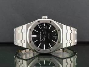Thumbnail von Audemars Piguet Royal Oak Selfwinding 15400st Selbstwinding Schwarz - Wie neu 2017