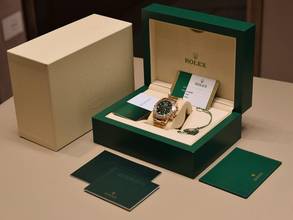 Thumbnail von Rolex Daytona Cosmograph Daytona 116568br Außer Katalog John Mayer Grün Zifferblatt Fabrik Diamantlünette