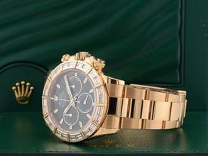 Thumbnail von Rolex Daytona Cosmograph Daytona 116568br Außer Katalog John Mayer Grün Zifferblatt Fabrik Diamantlünette