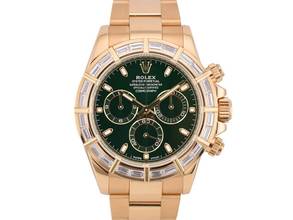 Thumbnail von Rolex Daytona Cosmograph Daytona 116568br Außer Katalog John Mayer Grün Zifferblatt Fabrik Diamantlünette