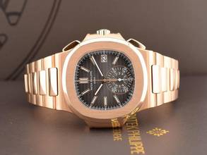 Thumbnail von Patek Philippe Nautilus 5980/1r - Wie neu, vollständiges Set, Service Patek