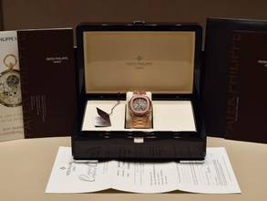 Thumbnail von Patek Philippe Nautilus 5980/1r - Wie neu, vollständiges Set, Service Patek