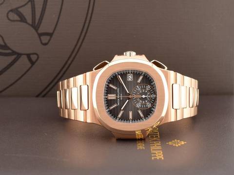 Patek Philippe Nautilus 5980/1r - Like New Full Set Service Patek