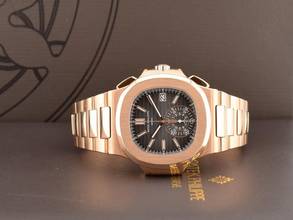 Thumbnail von Patek Philippe Nautilus 5980/1r - Wie neu, vollständiges Set, Service Patek
