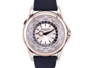 Thumbnail von Patek Philippe World Time Komplikationen World Time 5130g Weißgold Silberzifferblatt - Wie neu Vollständiges Set