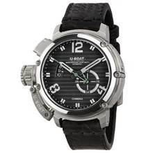Thumbnail von U-Boat Chimera Stainless Steel Nero Ref. 9605 46 mm Automatik limitiert No. XX/300 Lederarmband Full Set neu