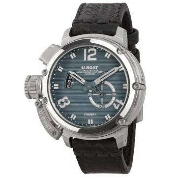U-Boat Chimera 46mm Stainless Steel Blue Automatik Ref.: 9602 limitiert XXX/300 Stahl/Lederband Full Set neu