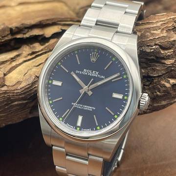 Rolex Oyster Perpetual 39 Full Set 08.2019 mit Erstkaufrechnung