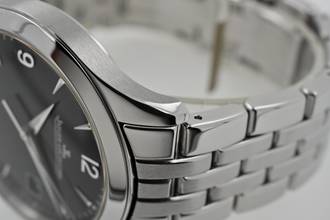 Thumbnail von Jaeger-LeCoultre Master Control Date Automatik Black Dial Q1548171 JLC Service 07/2026