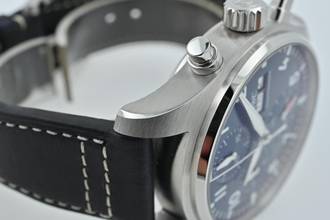 Thumbnail von IWC Fliegeruhr Chronograph Fliegerchronograph Pilots Chronograph IW388101 Blue Dial