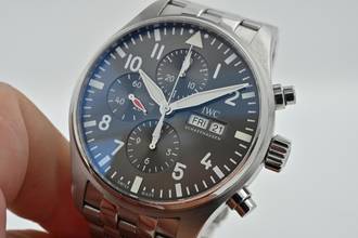 Thumbnail von IWC Fliegeruhr Spitfire Chronograph Fliegerchronograph Pilot Chronograph Bracelet IW377719