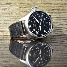 Thumbnail von IWC Große Fliegeruhr Big Pilot IW500401 Black Dial - Automatik - 46MM - Folding Clasp
