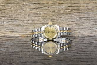 Thumbnail von Tudor Prince Date Princess Date 92413 - Roman Dial - Automatic - Stahl Gold