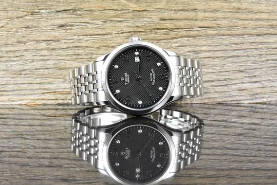 Tudor 1926 Ungetragen - 91550 - Automatik - Clous de Paris Diamond