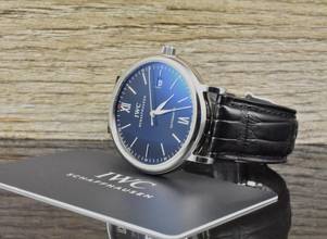 Thumbnail von IWC Portofino Automatic 40MM - IW356502 - Zertifikat - unpoliert - Black Dial