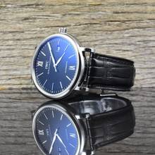 Thumbnail von IWC Portofino Automatic 40MM - IW356502 - Zertifikat - unpoliert - Black Dial
