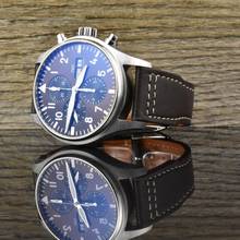 Thumbnail von IWC Fliegeruhr Chronograph Flieger Chronograph Antoine de Saint Exupéry IW377713 - Brown Dial - 43MM - Automatik - Full Set