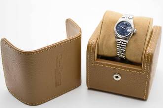 Thumbnail von Rolex Lady-Datejust mit blauem Zifferblatt