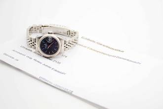 Thumbnail von Rolex Lady-Datejust mit blauem Zifferblatt