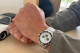 Thumbnail von Zenith El Primero Chronograph De Luca Chronograph 02.2310.400 mit Box & Papieren aus 1996