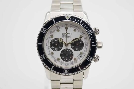Zenith El Primero Chronograph De Luca Chronograph 02.2310.400 mit Box & Papieren aus 1996