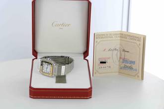 Thumbnail von Cartier Santos REF. 1172961//FULL SET//1996//STEEL/GOLD//#KS