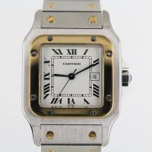 Thumbnail von Cartier Santos REF. 1172961//FULL SET//1996//STEEL/GOLD//#KS